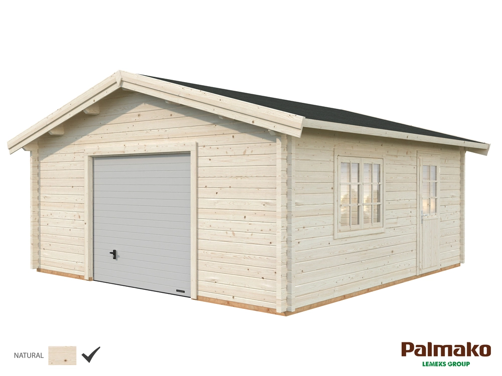Dřevěná garáž Palmako ROGER 27,7 m2