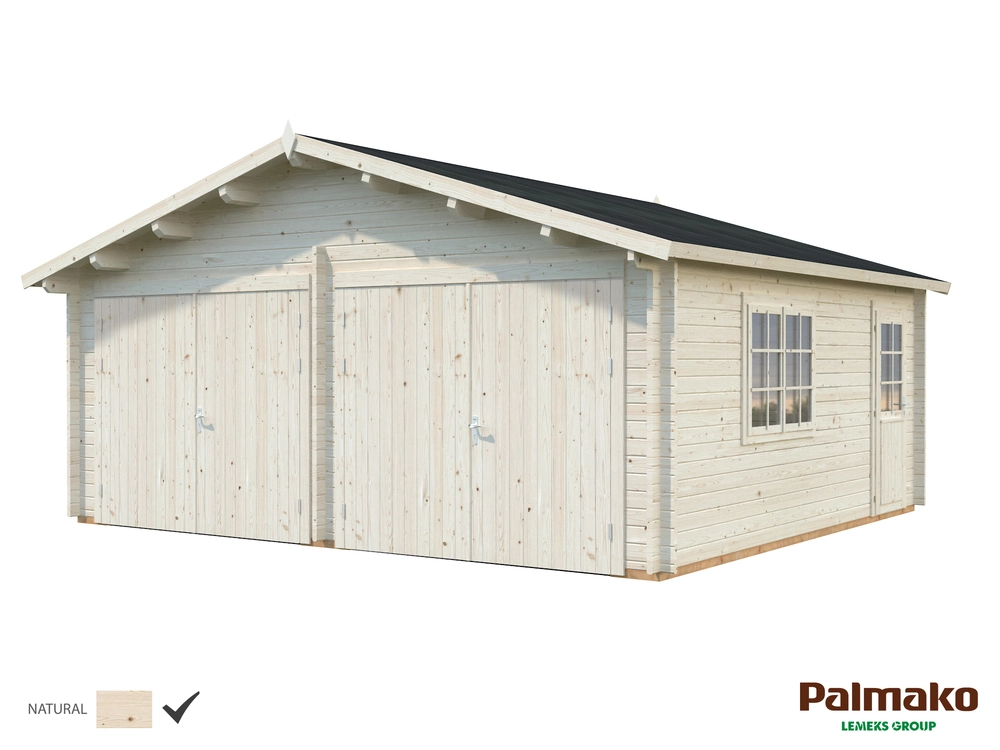 Dřevěná garáž Palmako ROGER 28,4 m2