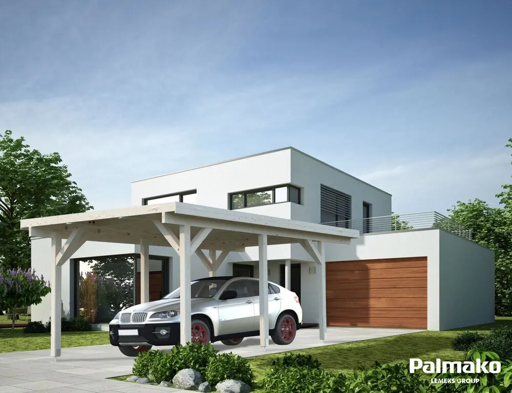 Přístřešek pro automobil Palmako KARL 11,7 m2