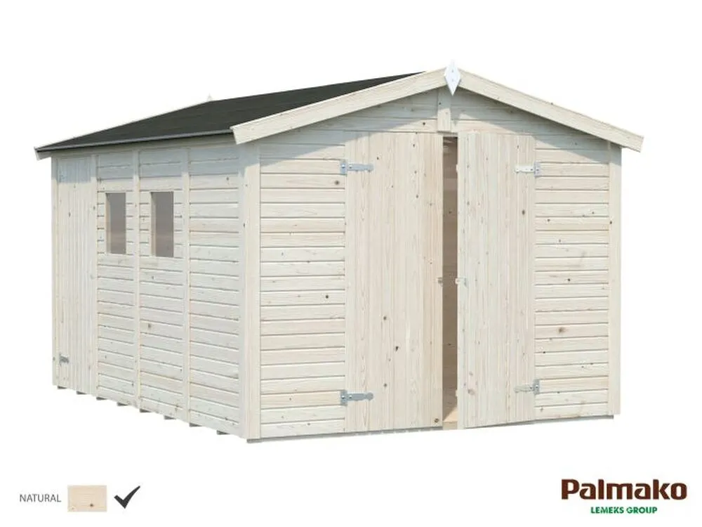 Zahradní domek Palmako DAN 9,9 m2 ( 4,9 m2 + 5,0 m2 )