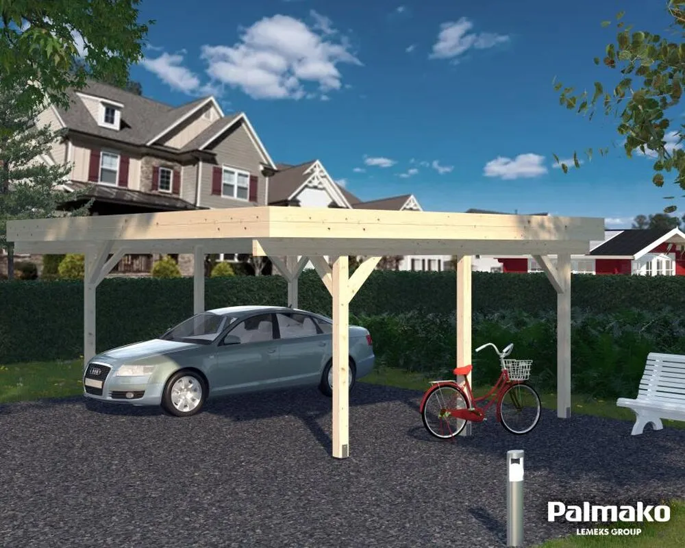 Přístřešek pro automobil Palmako KARL 20,6 m2