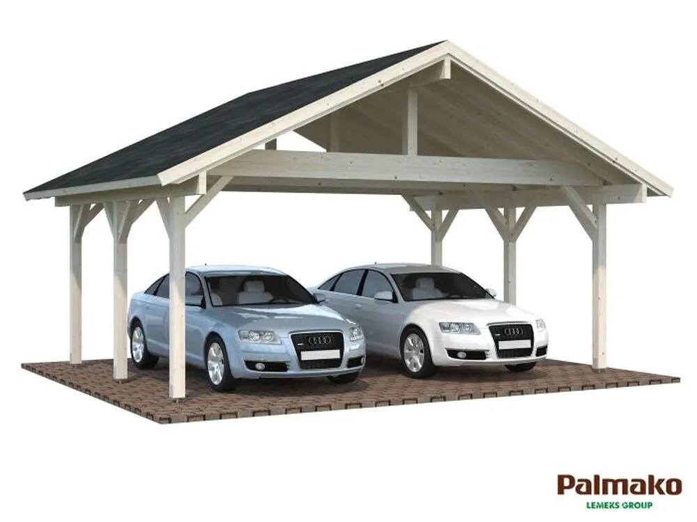 Přístřešek pro automobil Palmako ROBERT 20,6 m2