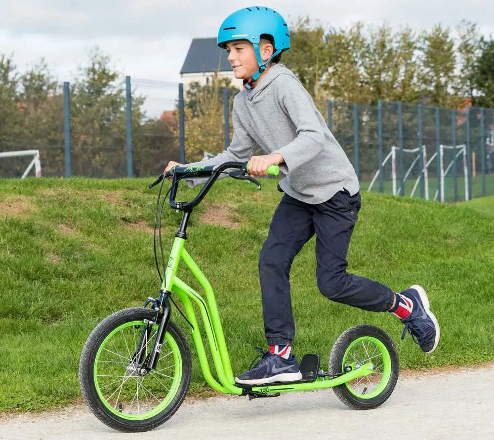 Koloběžka Xootz BMX Scooter Snake - Zelená
