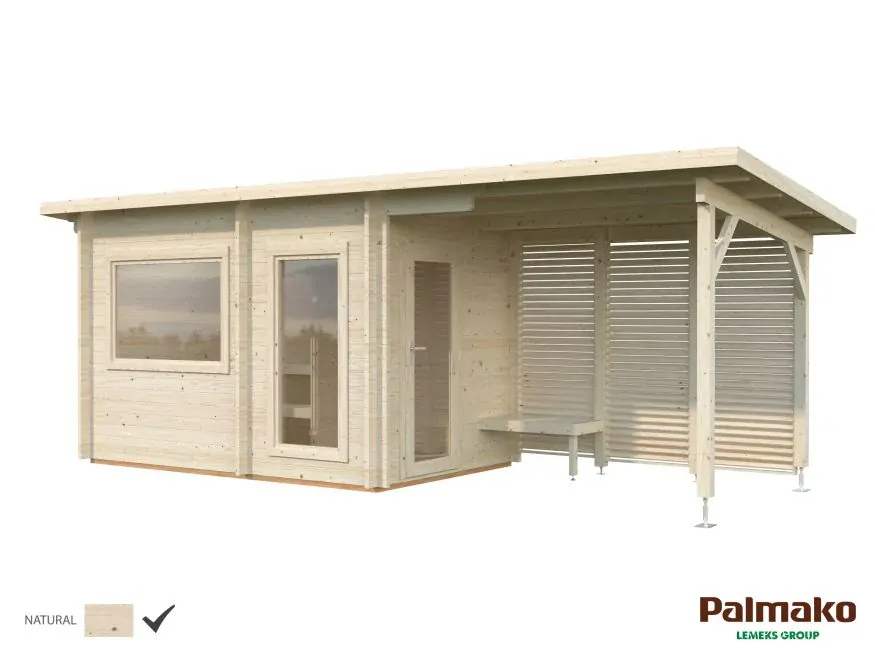 Sauna Palmako SANNA 6,8 + 5,9 m2 (bez kamen)