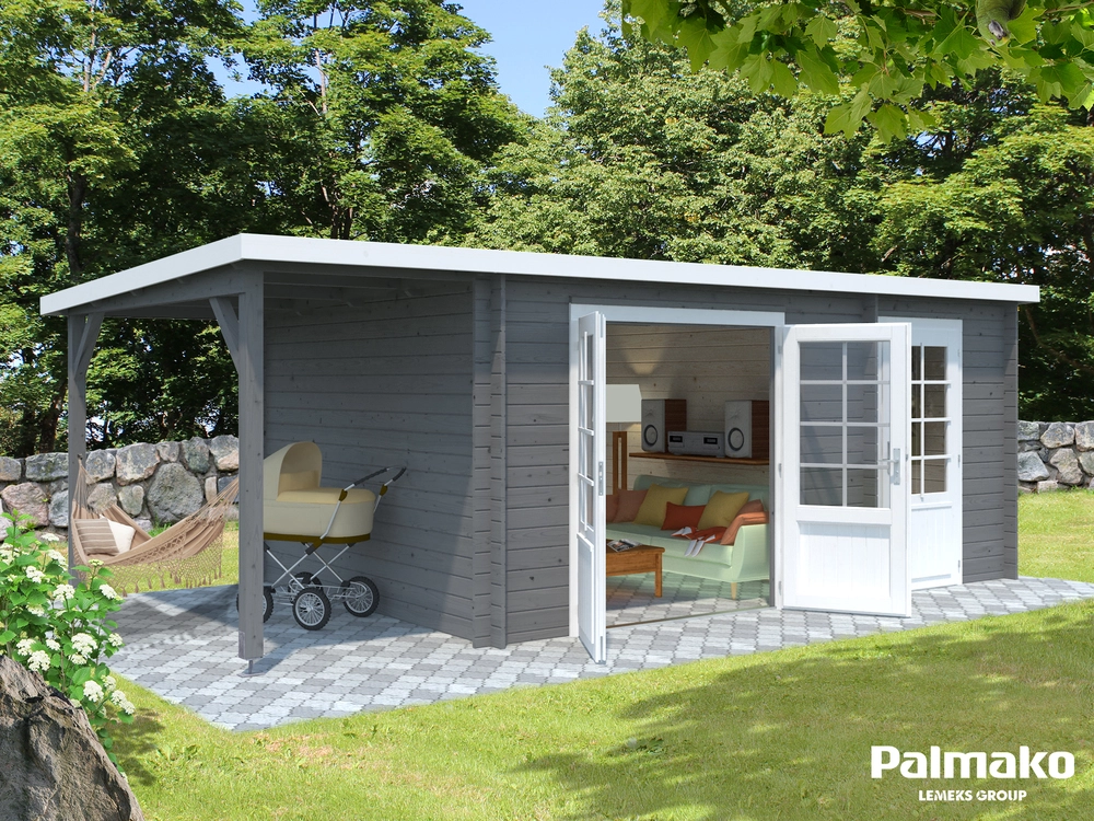 Zahradní domek Palmako ELLA 13,1 + 3,9 m2