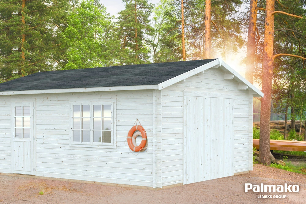 Dřevěná garáž Palmako ROGER 23,9 m2
