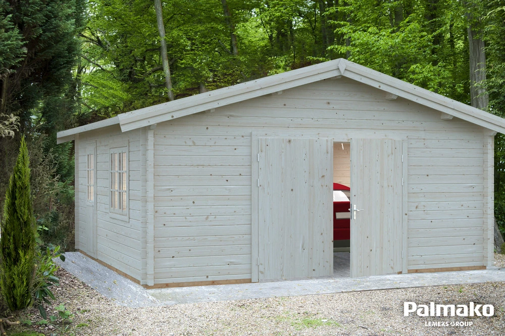 Dřevěná garáž Palmako ROGER 27,7 m2