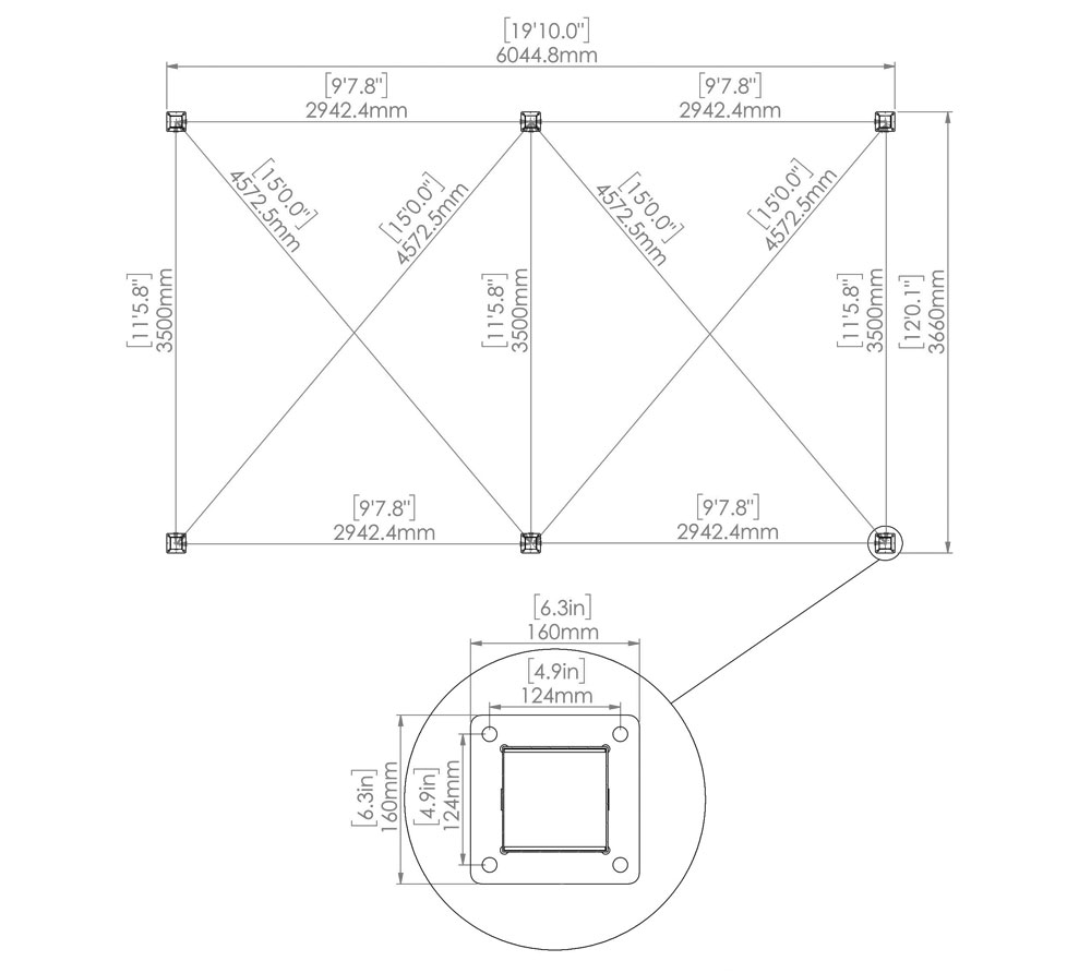 Paragon Outdoor hliníková pergola NOVARA 365610 - Bílá