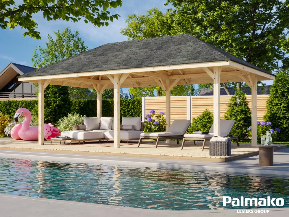 Základní modul pro zahradní domek Palmako BIANCA 16,6 m2