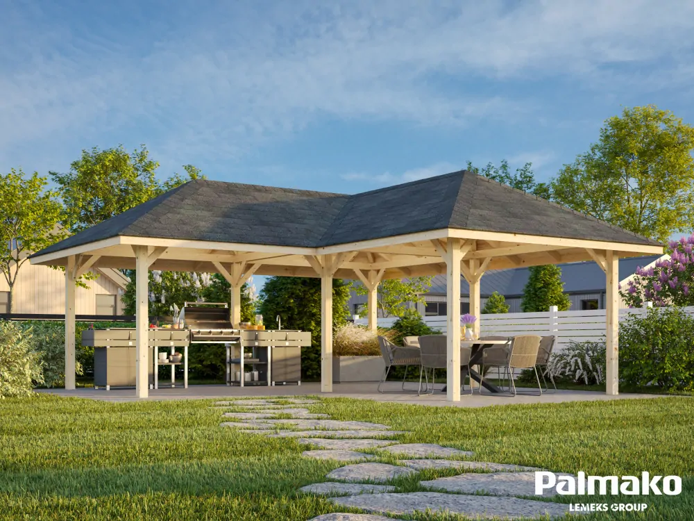 Základní modul pro zahradní domek Palmako BIANCA 24,9 m2