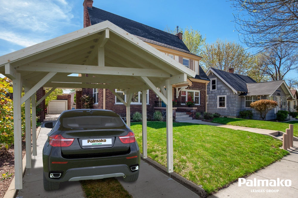 Přístřešek pro automobil Palmako ROBERT 11,7 m2