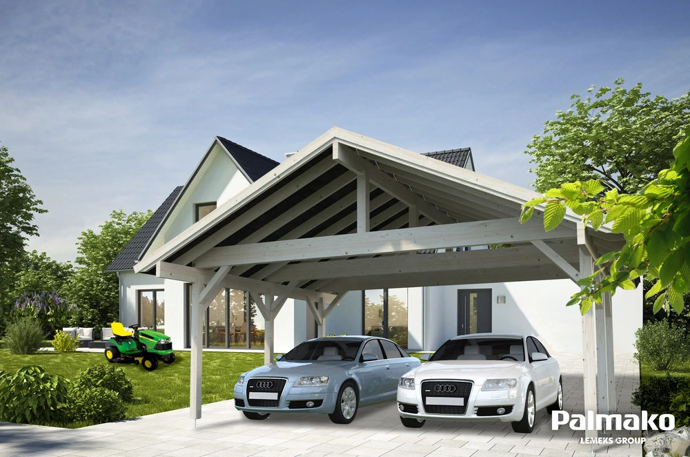 Přístřešek pro automobil Palmako ROBERT 20,6 m2