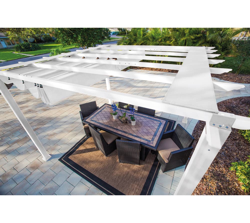 Paragon Outdoor hliníková pergola FLORIDA 1111 - Bílá