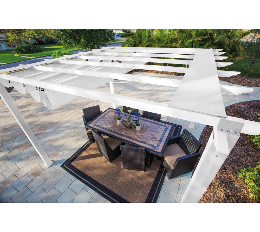 Paragon Outdoor hliníková pergola FLORENZ 1116 - Bílá