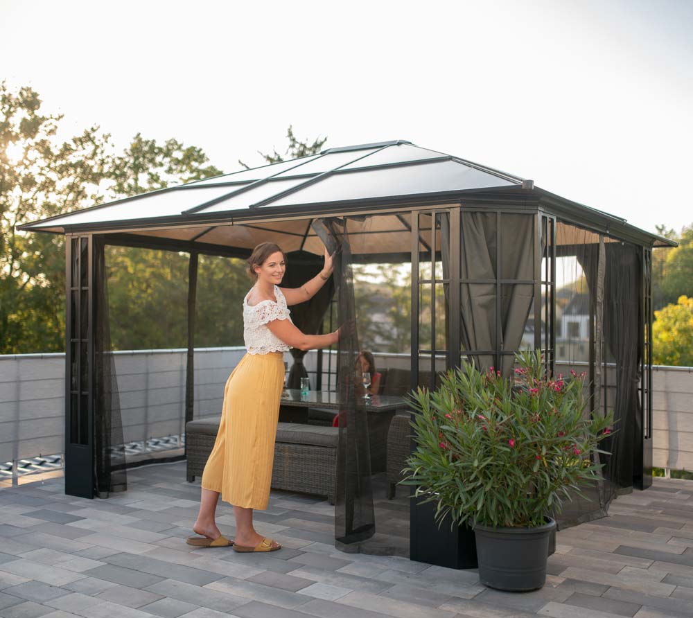 Sojag hliníková pergola SAVINO 1214 - Antracit