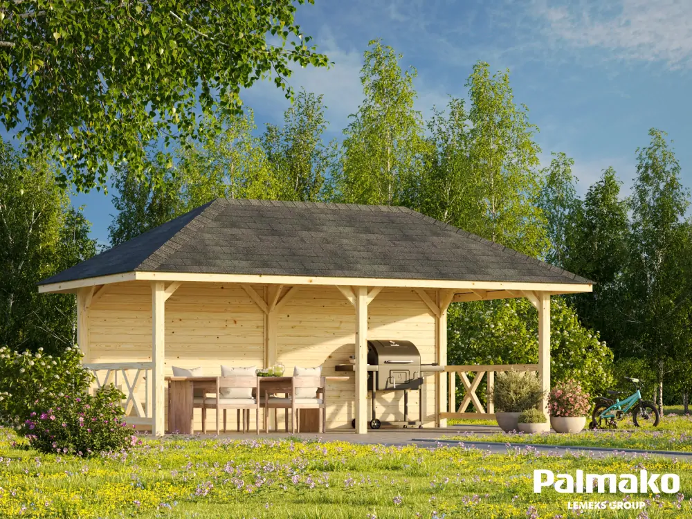 Zahradní domek Palmako BIANCA 16,6 m2 SET 108