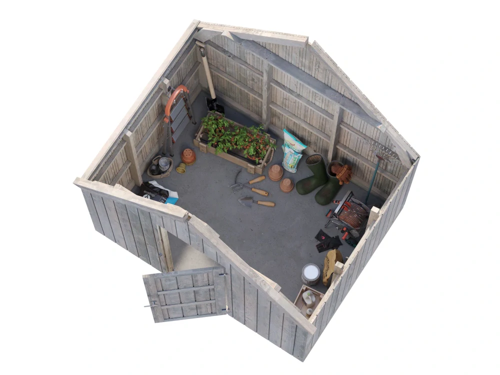 Nářaďový domek Palmako EMILIA SHED 4,0 m2