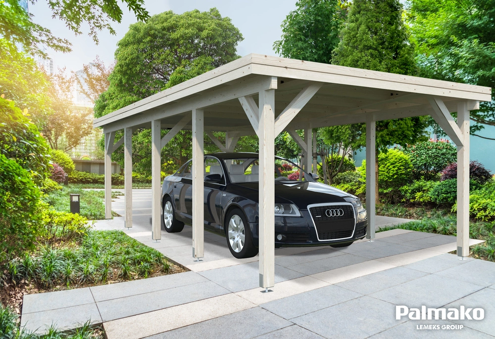 Přístřešek pro automobil Palmako KARL 23,1 m2