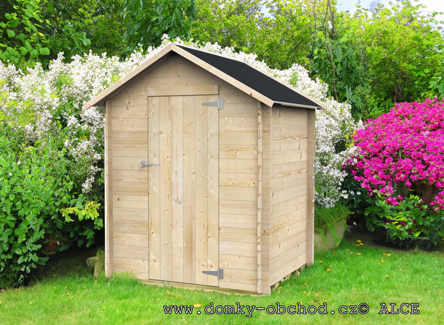 Zahradní domek ALCE MARCELLA 146x130 cm, tl.16 mm