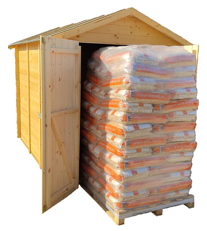 Zahradní domek ALCE FIAMMA 210x100 cm, tl.16 mm