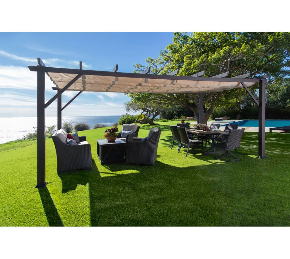 Paragon Outdoor hliníková pergola MODENA 1220 - Hnědá