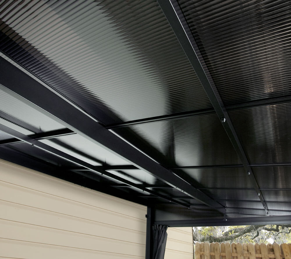 Sojag hliníkové zastřešení terasy St. BARTH 1216 - Antracit