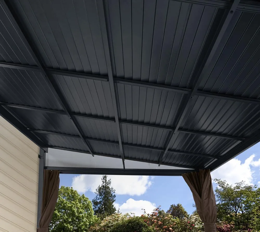 Sojag hliníkové zastřešení terasy PORTLAND 1016 - Antracit