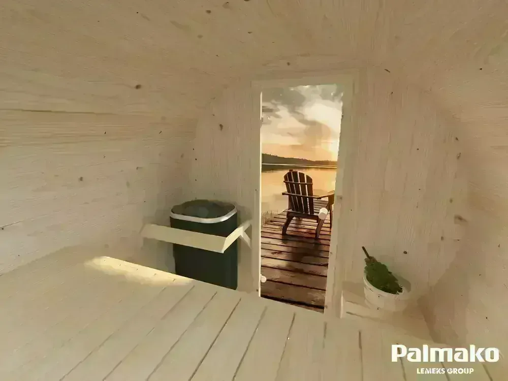 Sudová sauna Palmako ANITA 0,9 m2 (bez kamen)