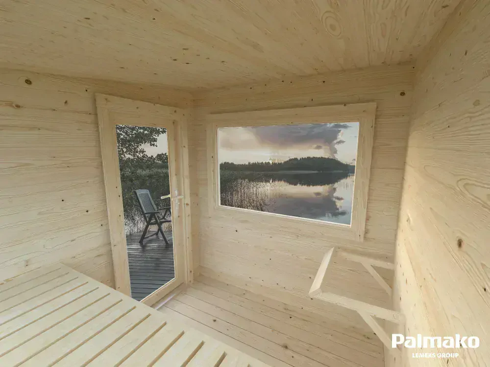 Sauna Palmako SANNA 4,1+5,9 m2 (bez kamen)