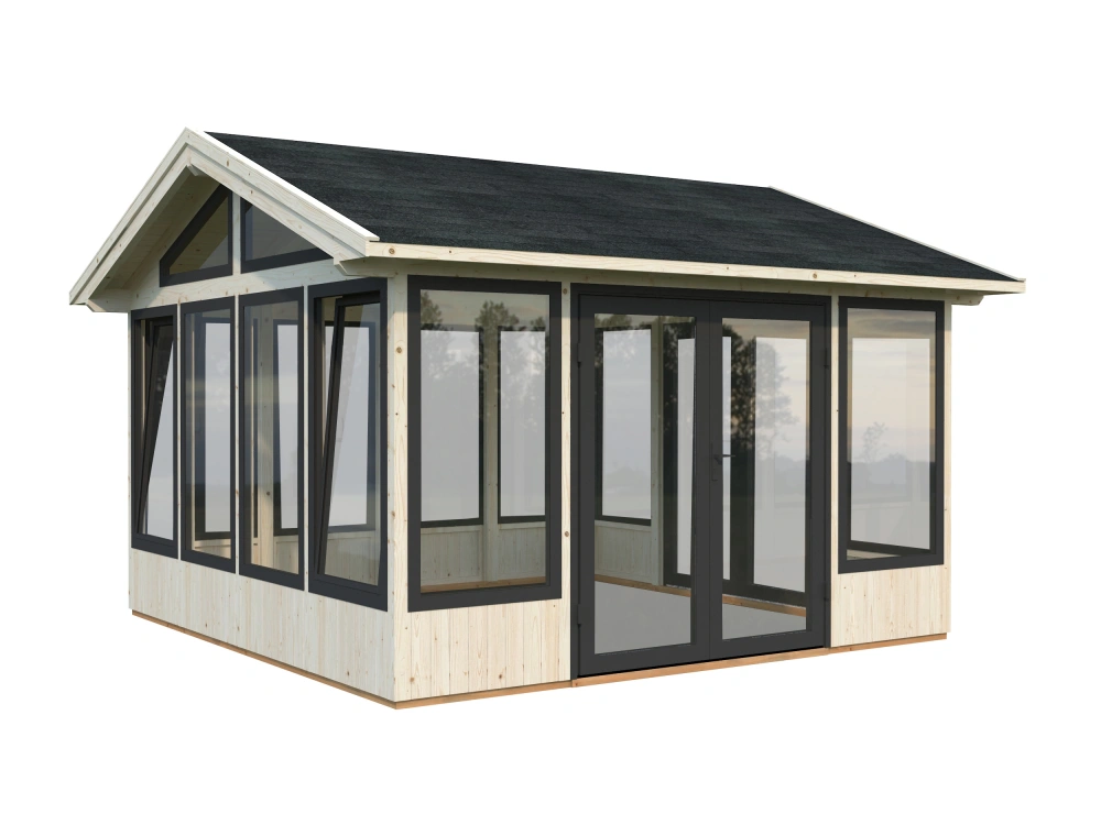 Zahradní domek Palmako ISABELLA 14,7 m2 (hliníková okna a dveře)