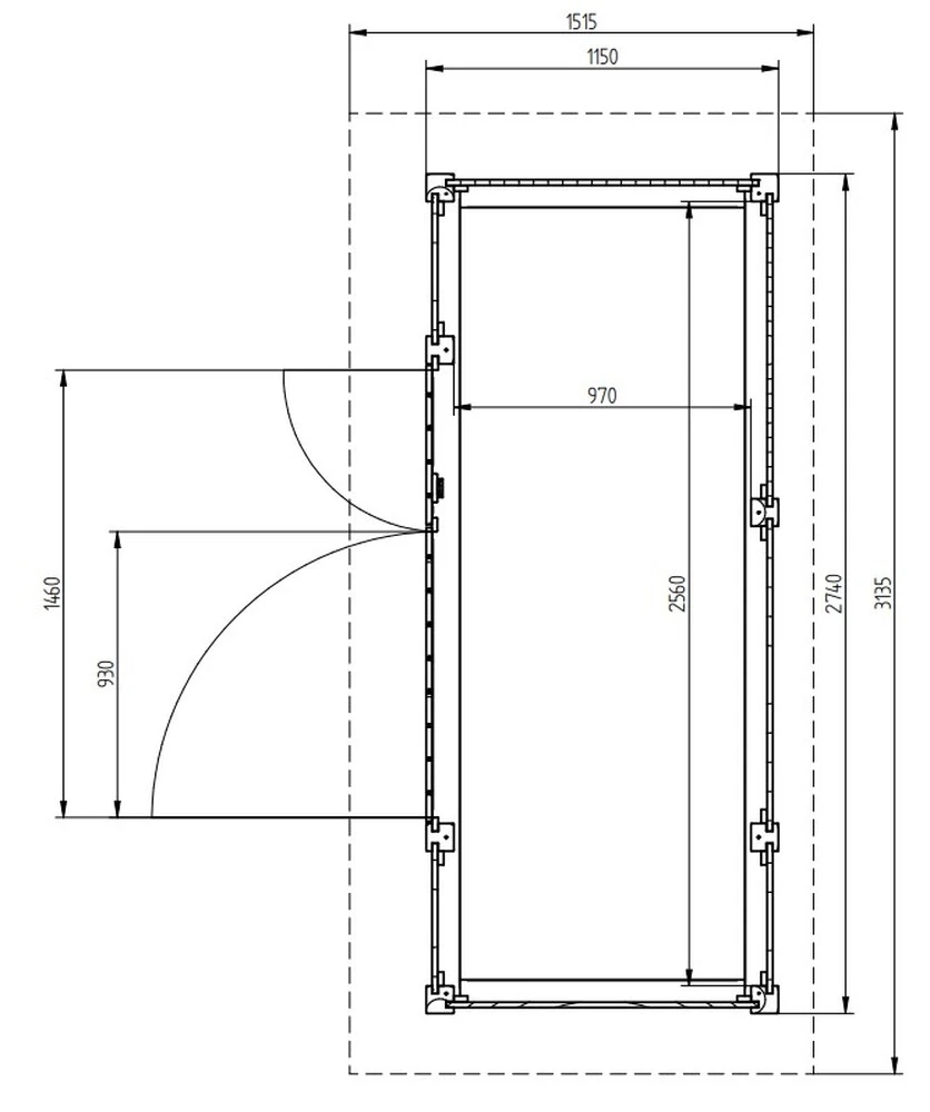 Zahradní domek HEROLD P2711a 2,4 m2