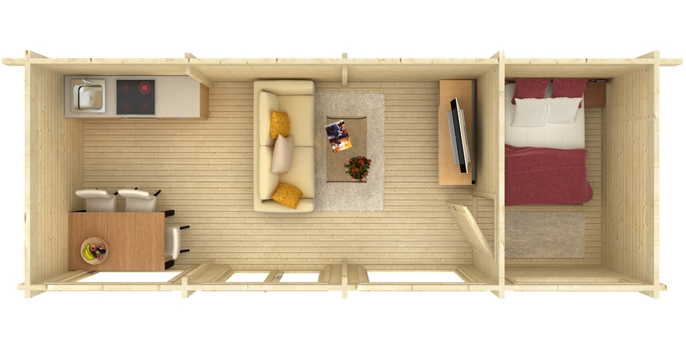 Zahradní domek Palmako HEIDI 22,8 m2