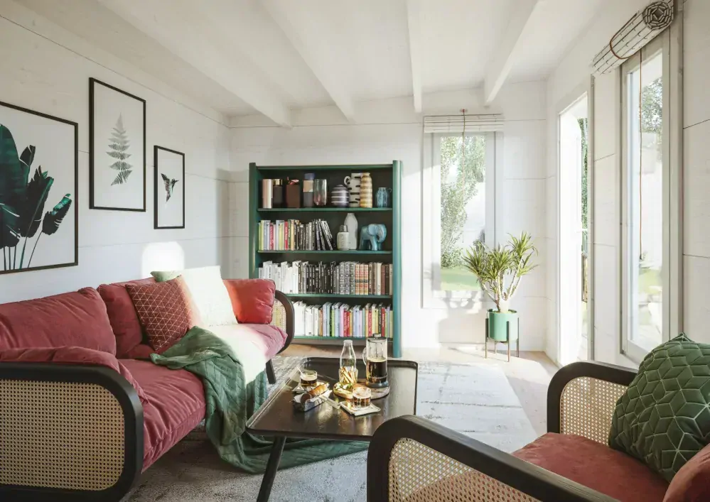 Zahradní domek Palmako GRACE 12,4 + 4,1 m2