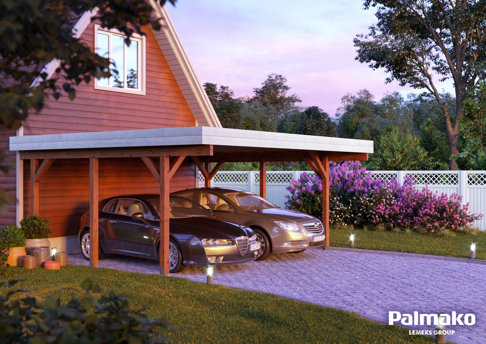 Přístřešek pro automobil Palmako KARL 20,6 m2