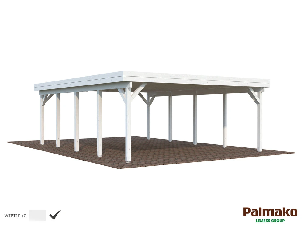 Přístřešek pro automobil Palmako KARL 40,6 m2