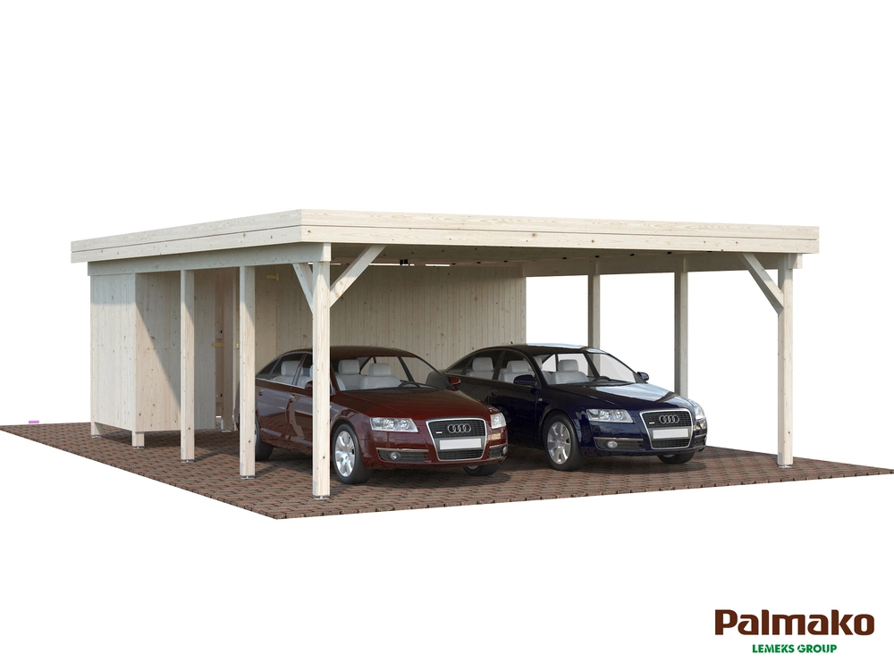 Palmako SHED 10,9 m2 pro KARL 40,6 m2