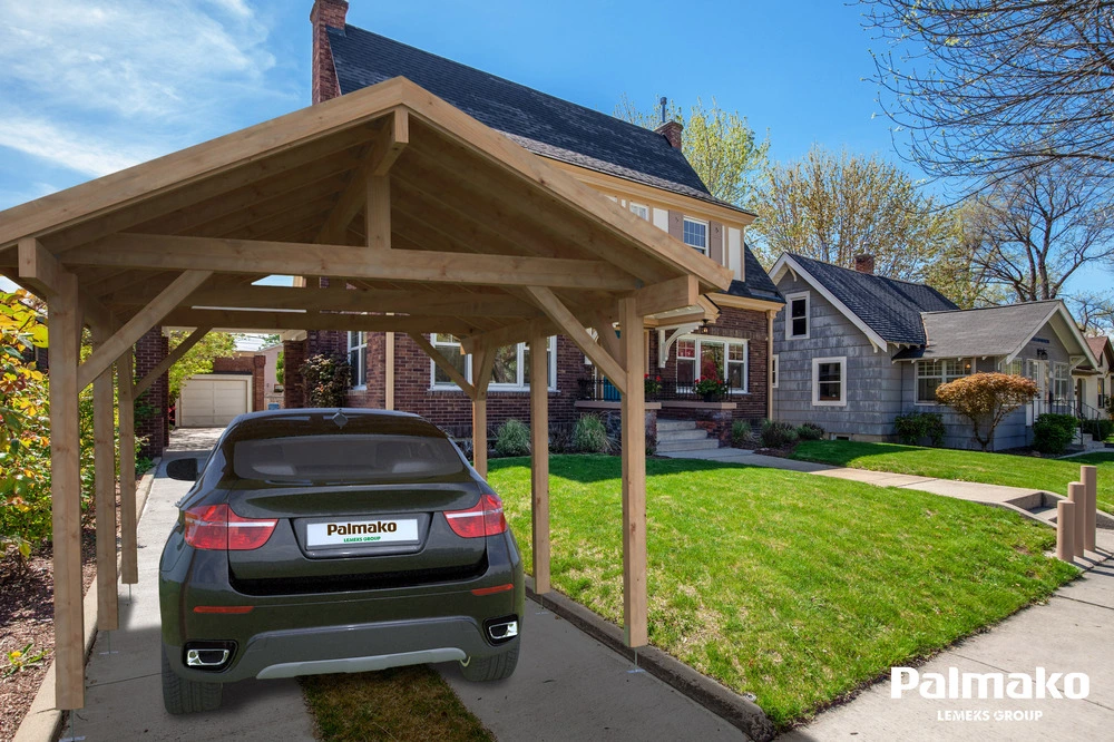 Přístřešek pro automobil Palmako ROBERT 11,7 m2