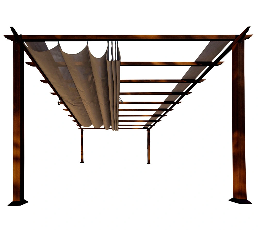 Paragon Outdoor hliníková pergola FLORENZ 1116 - Tmavě hnědá