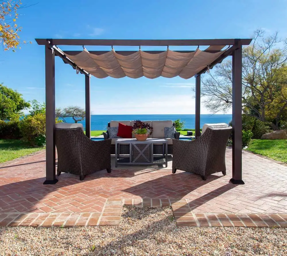 Paragon Outdoor hliníková pergola MODENA 1220 - Hnědá