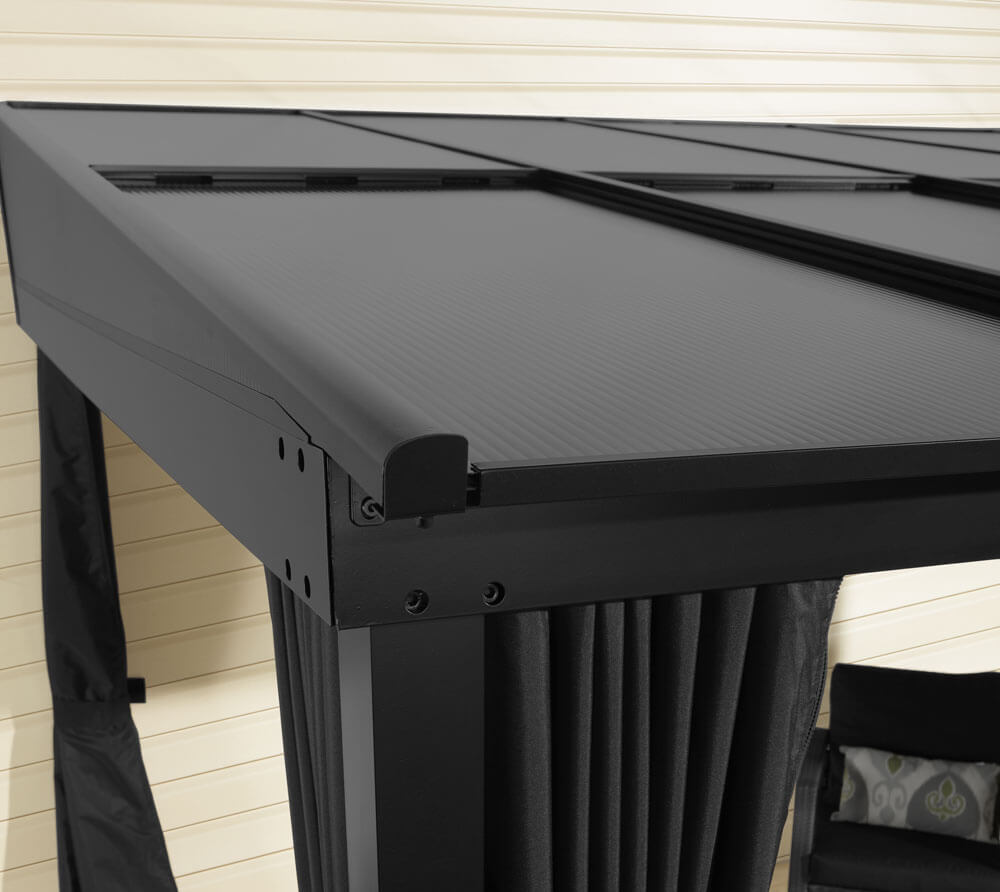 Sojag hliníkové zastřešení terasy St. BARTH 1216 - Antracit