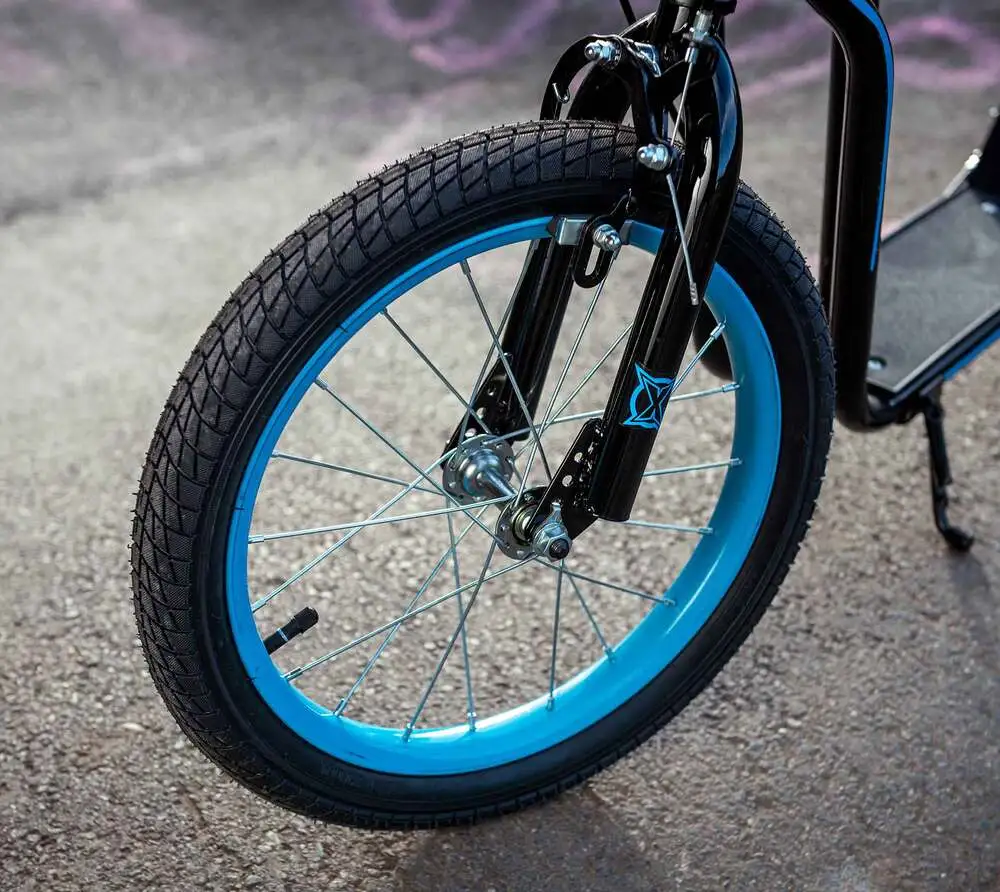 Koloběžka Xootz BMX Scooter Snake - Modrá
