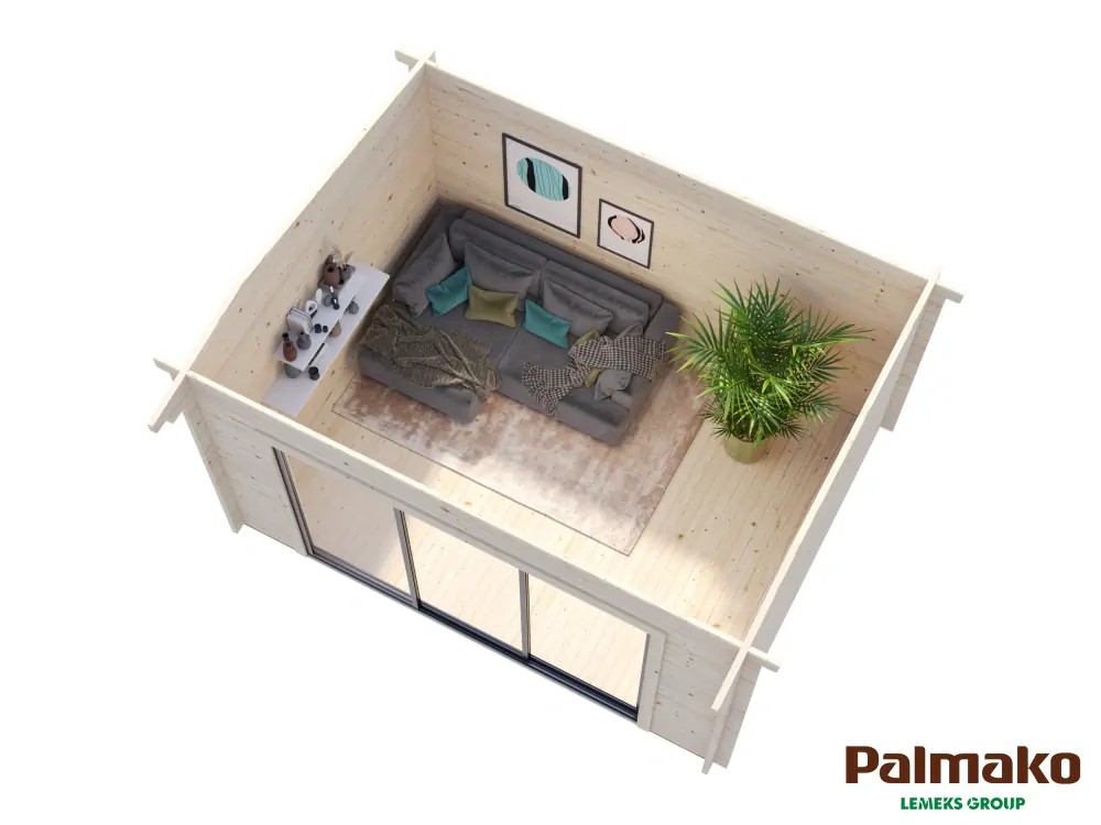 Zahradní domek Palmako INES 11,1 m2 SLIDE