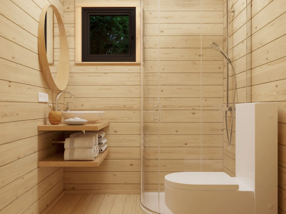 Zahradní domek Palmako CECILIA 21,8 m2 ( s posuvnými dveřmi s dvojitým sklem )