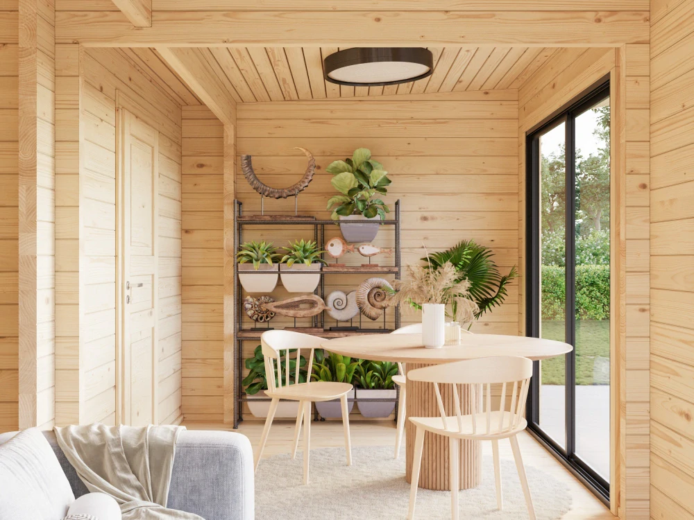 Zahradní domek Palmako CECILIA 27,3 m2 ( s posuvnými dveřmi s dvojitým sklem )