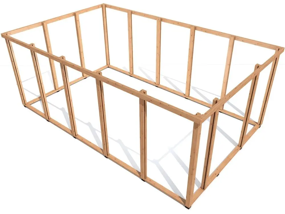 Zahradní domek HEROLD A3344 Plus 14,1+3,5 m2