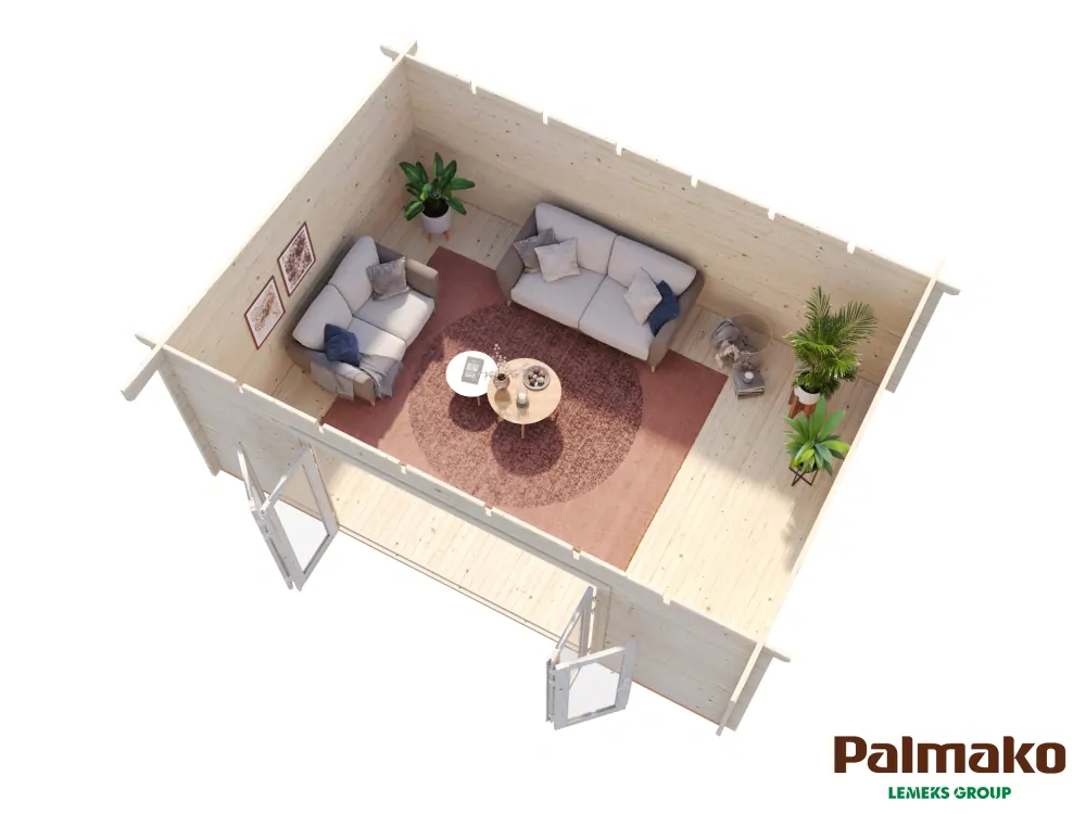 Zahradní domek Palmako LEA 19,4 m2 