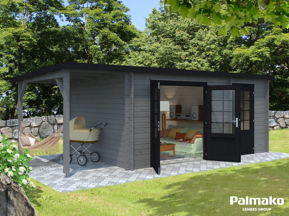 Zahradní domek Palmako ELLA 13,1 + 3,9 m2