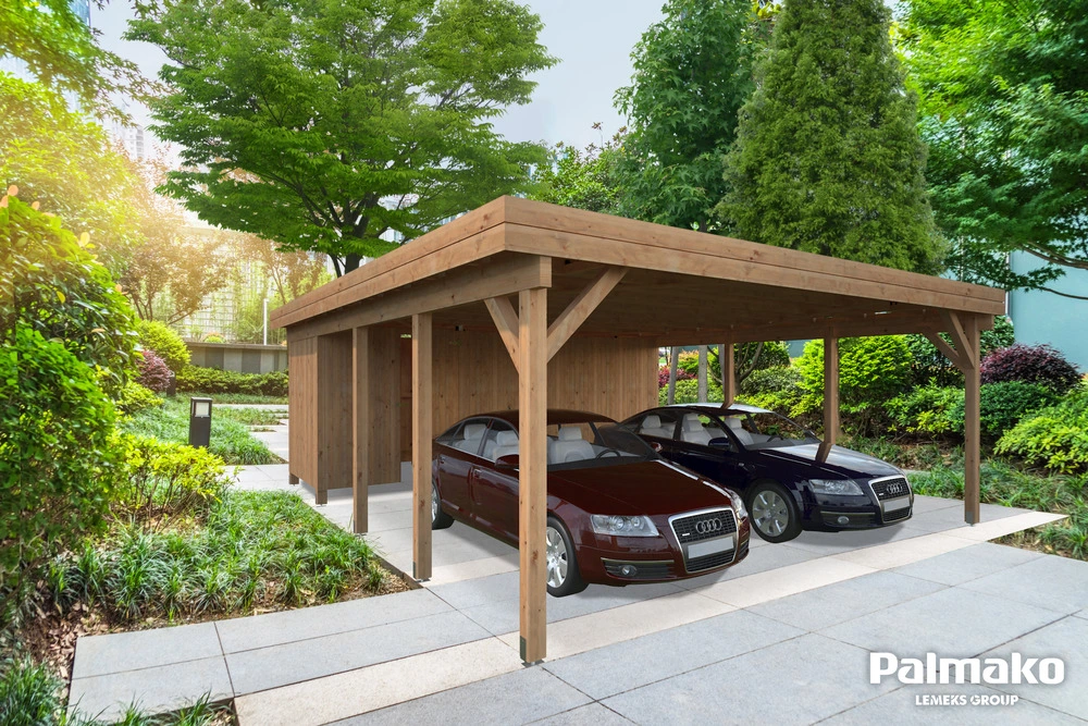 Palmako SHED 10,9 m2 pro KARL 40,6 m2