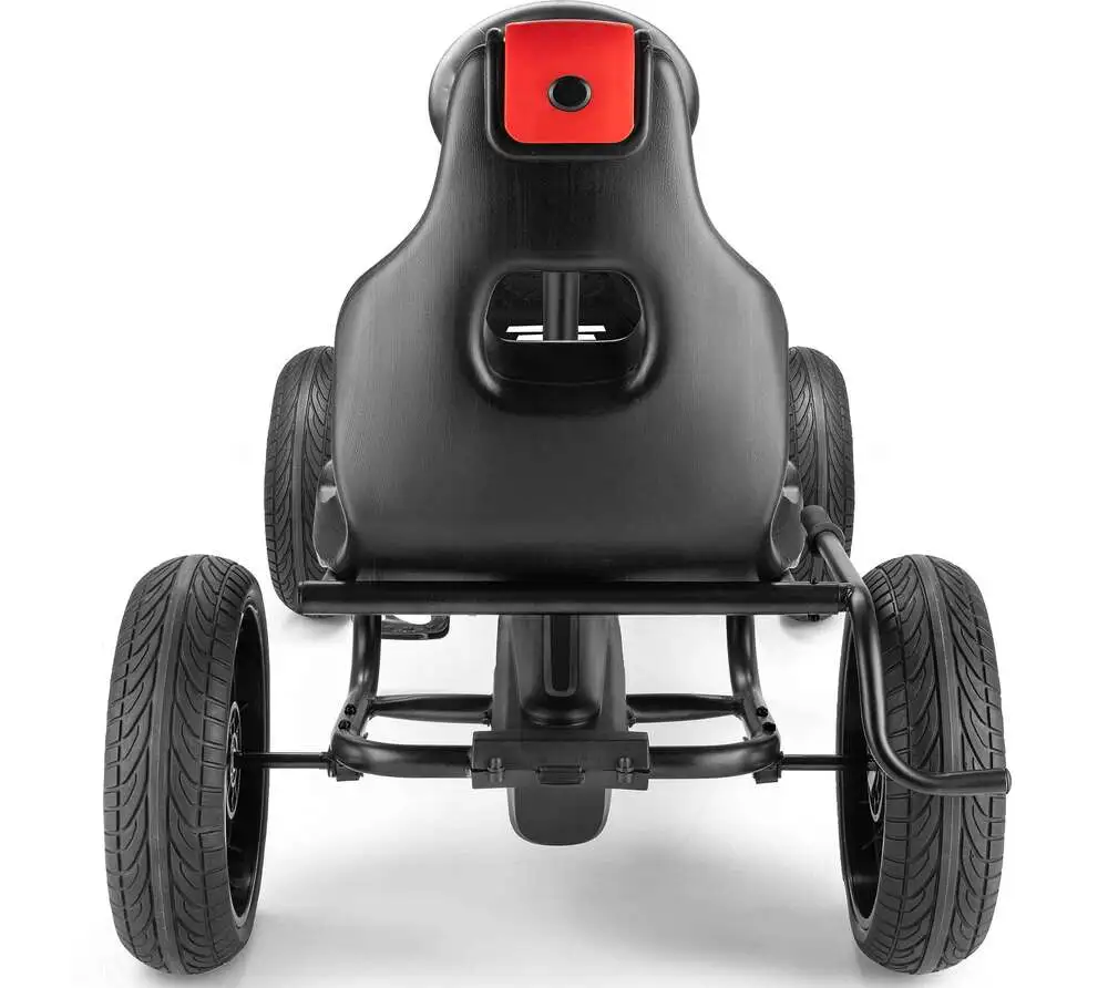 Šlapací motokára Xootz Go-Kart Venom - Černá