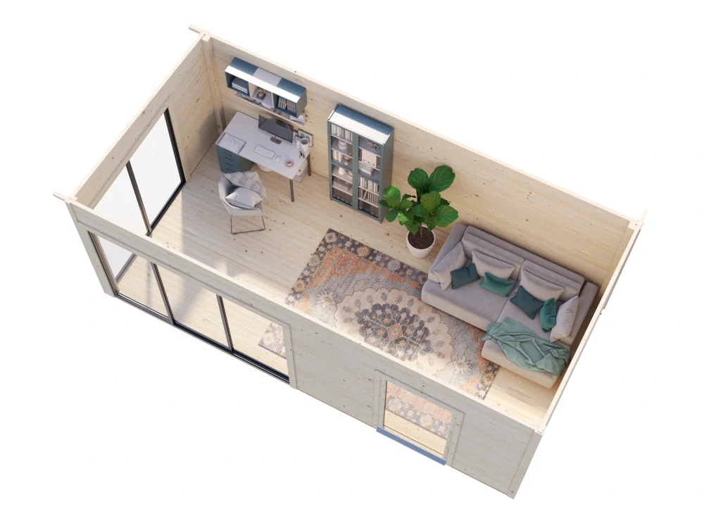 Zahradní domek Palmako ANDREA 17,1 m2 SLIDE